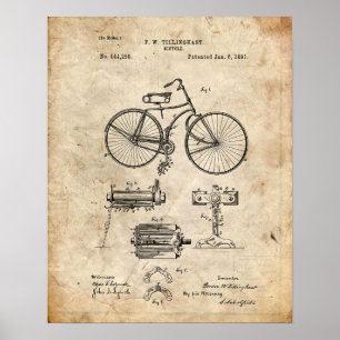 Poster Brevet de bicyclette