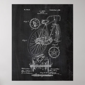 Poster Brevet de bicyclette