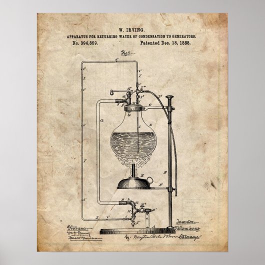 Poster Brevet de chimie (Devant)