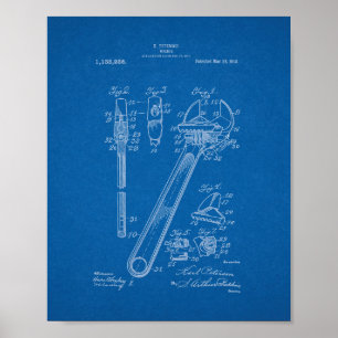 Poster Brevet de clé - modèle