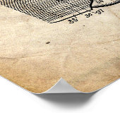 Poster Brevet de coupe-cheveux électrique (Coin)