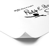 Poster Brevet de guitare acoustique (Coin)