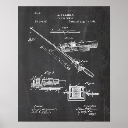 Poster brevet de pêche (Devant)