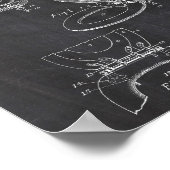 Poster Brevet de rouleau de papier toilette (Coin)