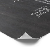 Poster Brevet de rouleau de papier toilette (Coin)