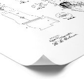 Poster Brevet d'hydratant incendie (Coin)