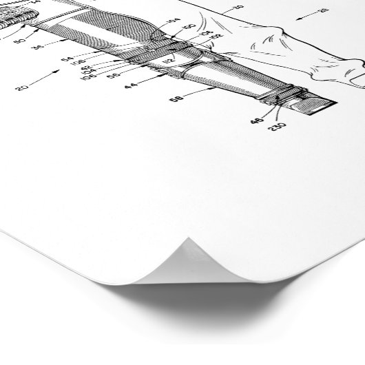 Poster Brevet Espace (Coin)