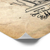 Poster Brevet miroir de rasage (Coin)