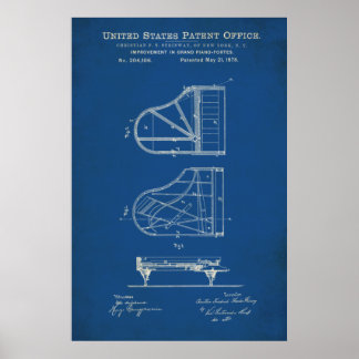 Poster Brevet - Piano -