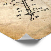 Poster Brevet Ski (Coin)