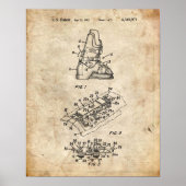 Poster Brevet Ski (Devant)