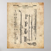 Poster Brevet Ski (Devant)