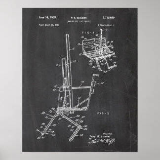 Poster Brevet Ski