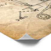 Poster Brevet spatial (Coin)