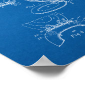 Poster Brevet Toilette Et Couvercle - Plan (Coin)