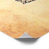 Poster Brevet US - Flûte (Coin)