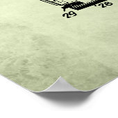 Poster Brevet US - Snare Drum (Coin)