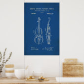 Poster Brevet - Violon - (Cuisine)