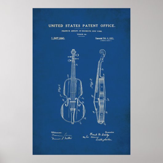 Poster Brevet - Violon - (Devant)