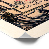 Poster BREVETTO AUER Incandescenza Electric Old Italian (Coin)