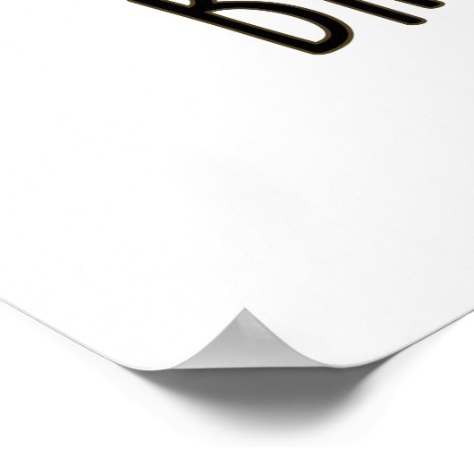 Poster Brew-nette Funny Brunette Pun à bières (Coin)