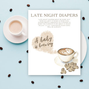 Poster BREWING - Late night couches game