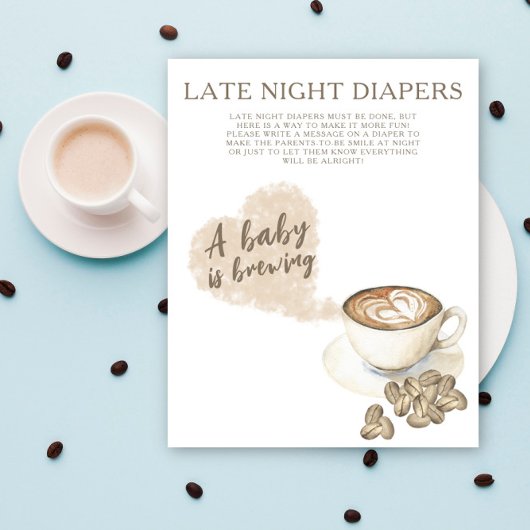 Poster BREWING - Late night couches game