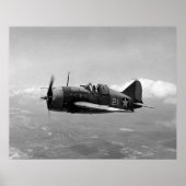 Poster Brewster F2A Buffalo (Devant)