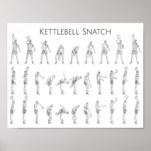 Poster Bribe de Kettlebell
