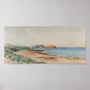 Poster Bricher sur la scène côtière