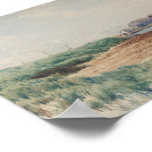 Poster Bricher sur la scène côtière (Coin)