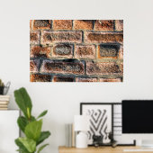 POSTER BRICK WALL (Bureau à domicile)