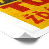 Poster Bricklaying Construction - Matchbox Print - Czech (Coin)