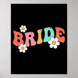 Poster Bride Babe Bridesmaid Super Bachelorette Party Ma