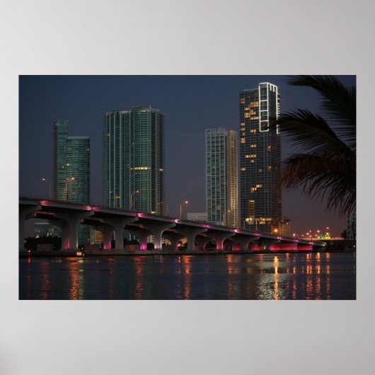 Poster Bridge at Dawn 1 (Devant)