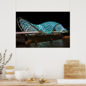 Poster Bridge of Peace, Tbilisi, Géorgie (Cuisine)