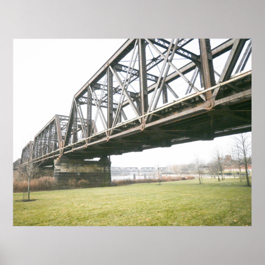 Poster Bridge Over Scioto River (Devant)