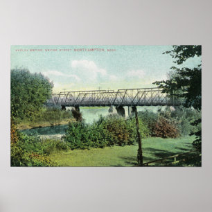 Poster Bridge Street Vue sur le pont Hadley