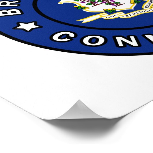 Poster Bridgeport Connecticut (Coin)