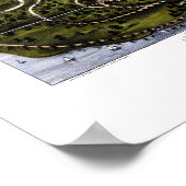 Poster Bridgeport, TC Carte panoramique - 1875 (Coin)