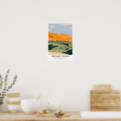 Poster Bridger Teton National Forest Sheep Mountain (Cuisine)