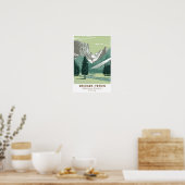 Poster Bridger Teton National Forest Upper Green River (Cuisine)