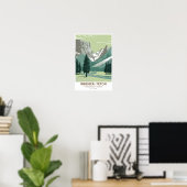 Poster Bridger Teton National Forest Upper Green River (Bureau à domicile)