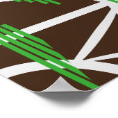 Poster Bridges and Pathways in Abstract Form (Coin)