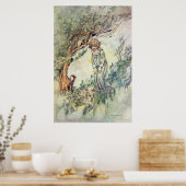 Poster Bridget et Gnome par Charles Robinson (Cuisine)