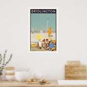 Poster Bridlington Holderness Coast England Vintage (Cuisine)