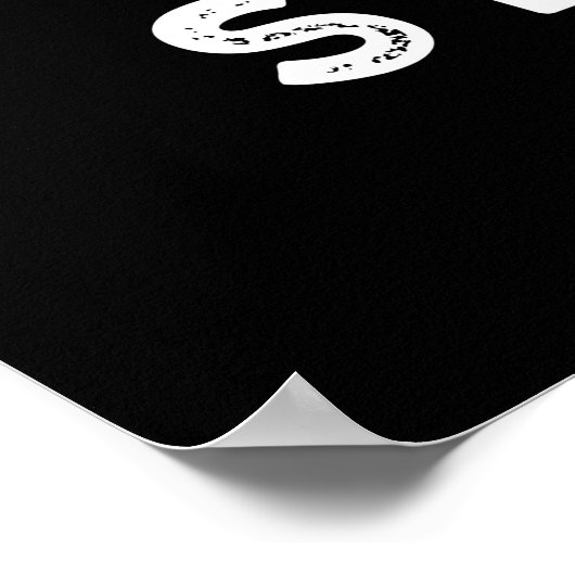 Poster Brie Strong Funny Pot de fromage positif foncé BG (Coin)