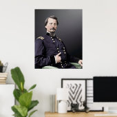 Poster Brig. Général Winfield Hancock (Bureau à domicile)