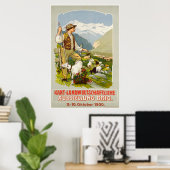 Poster Brig, Kant-Landwirtschaftliche Ausstellung (Bureau à domicile)