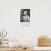 Poster Brigadier-général Daniel Morgan (1736-1802) engrav (Cuisine)